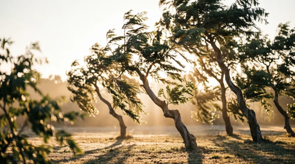 Simile for Trees Swaying in the Wind: Master Prose